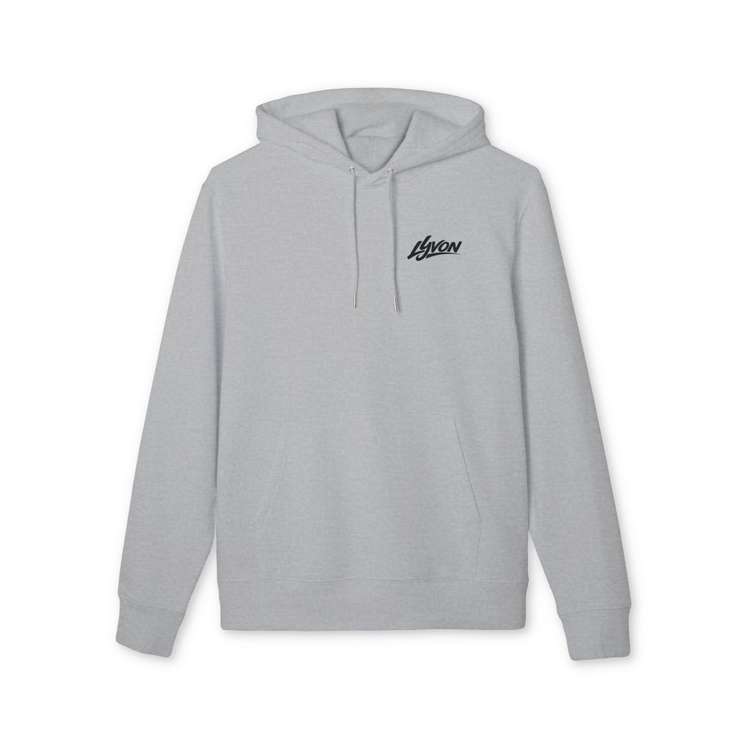 Lyvon 'Born to Stand Out' Hoodie — Graphic White Pullover