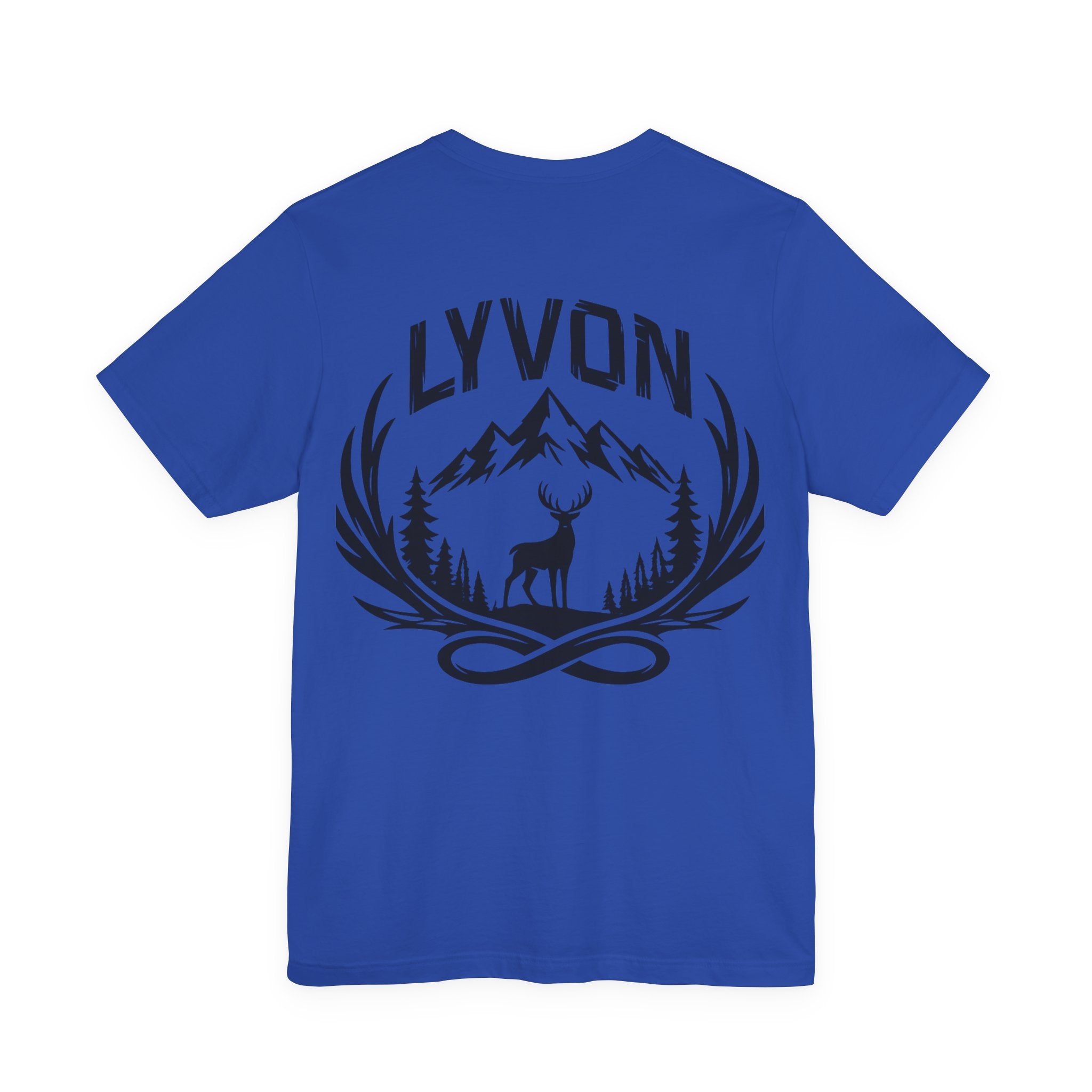LYVON Outdoor Deer Tee — T-Shirt Graphique Montagne