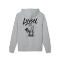 Lyvon 'Born to Stand Out' Hoodie — Graphic White Pullover