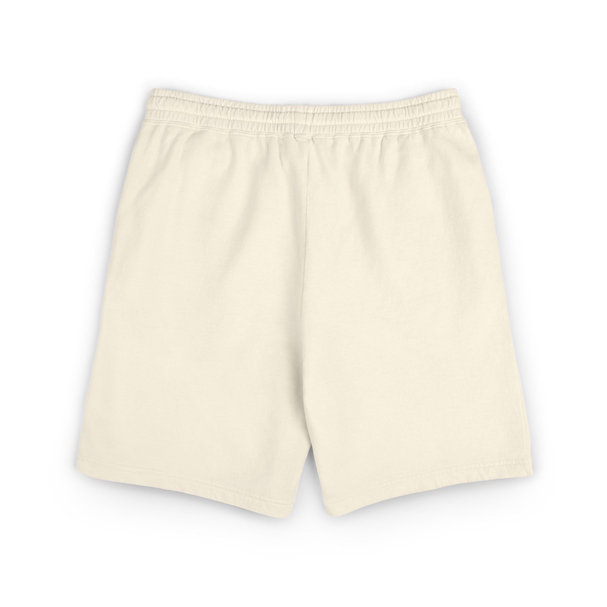 Lightweight Fleece Sweat Shorts — Heart 'AYON' Embroidered Lounge Shorts