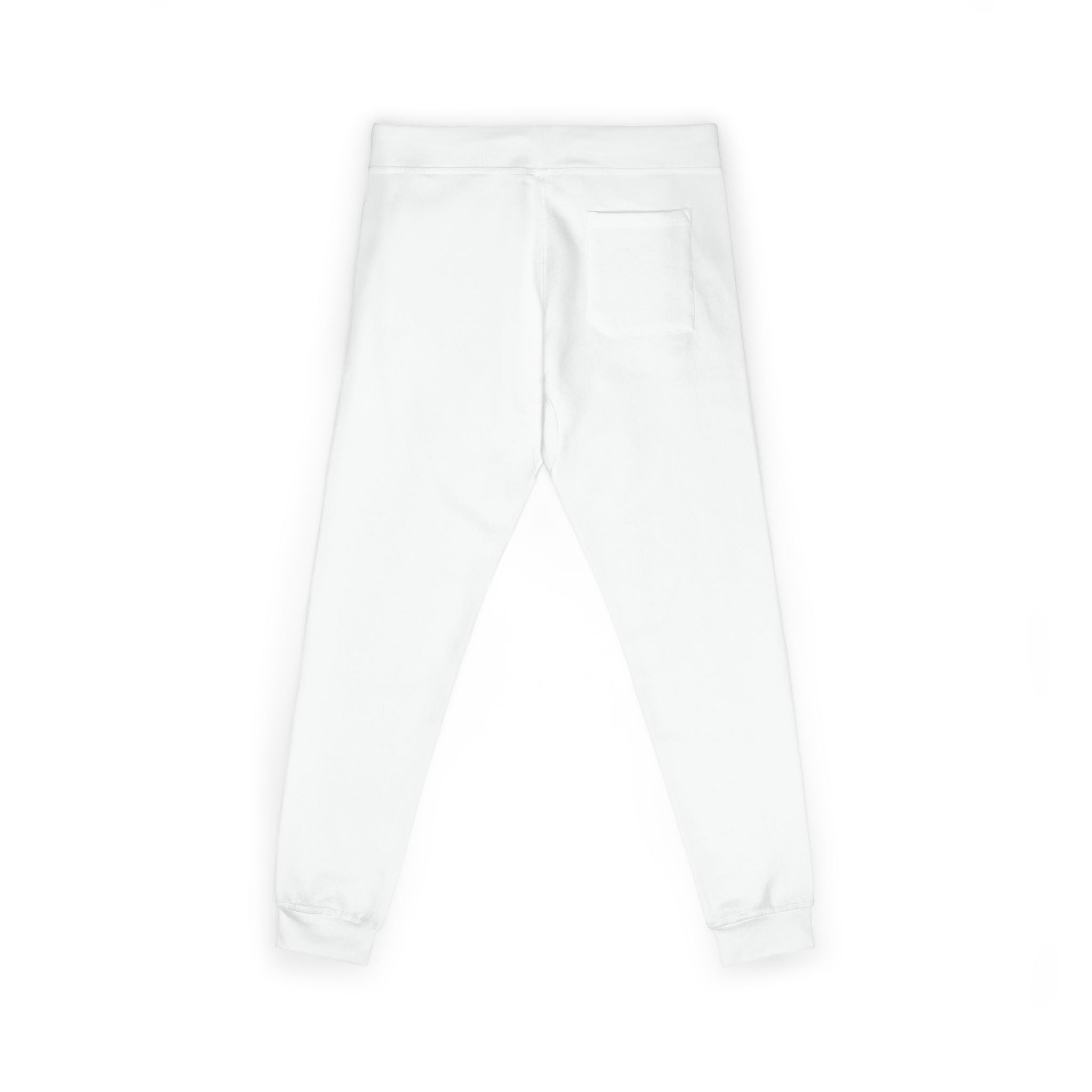 Embroidered "Loser" Fleece Sweatpants — Cozy White Joggers