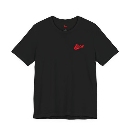 Heart Name Tee — 'Lyon' Pink Heart Graphic T-Shirt