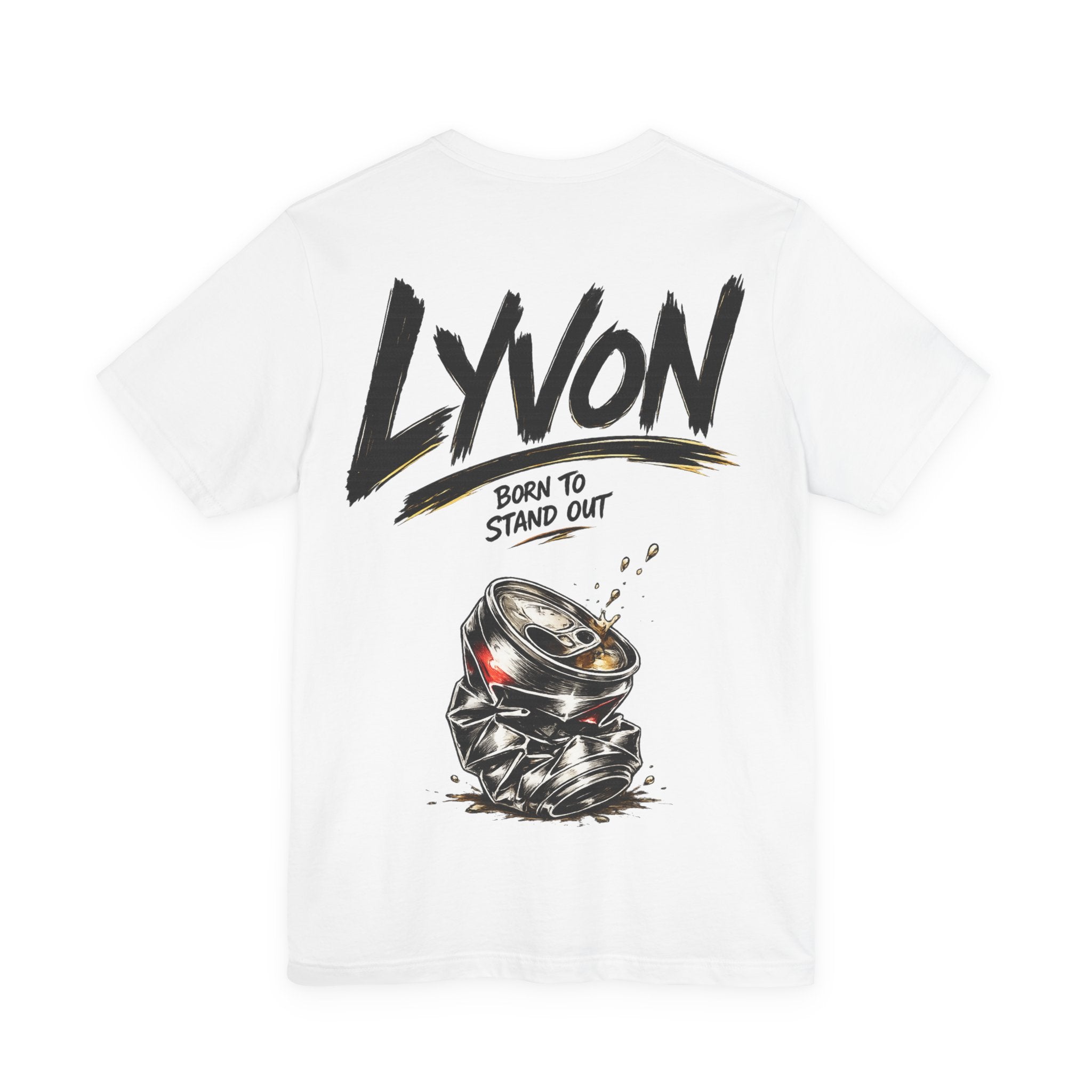 LYVON 'Born to Stand Out' — T-Shirt Graphique Signature