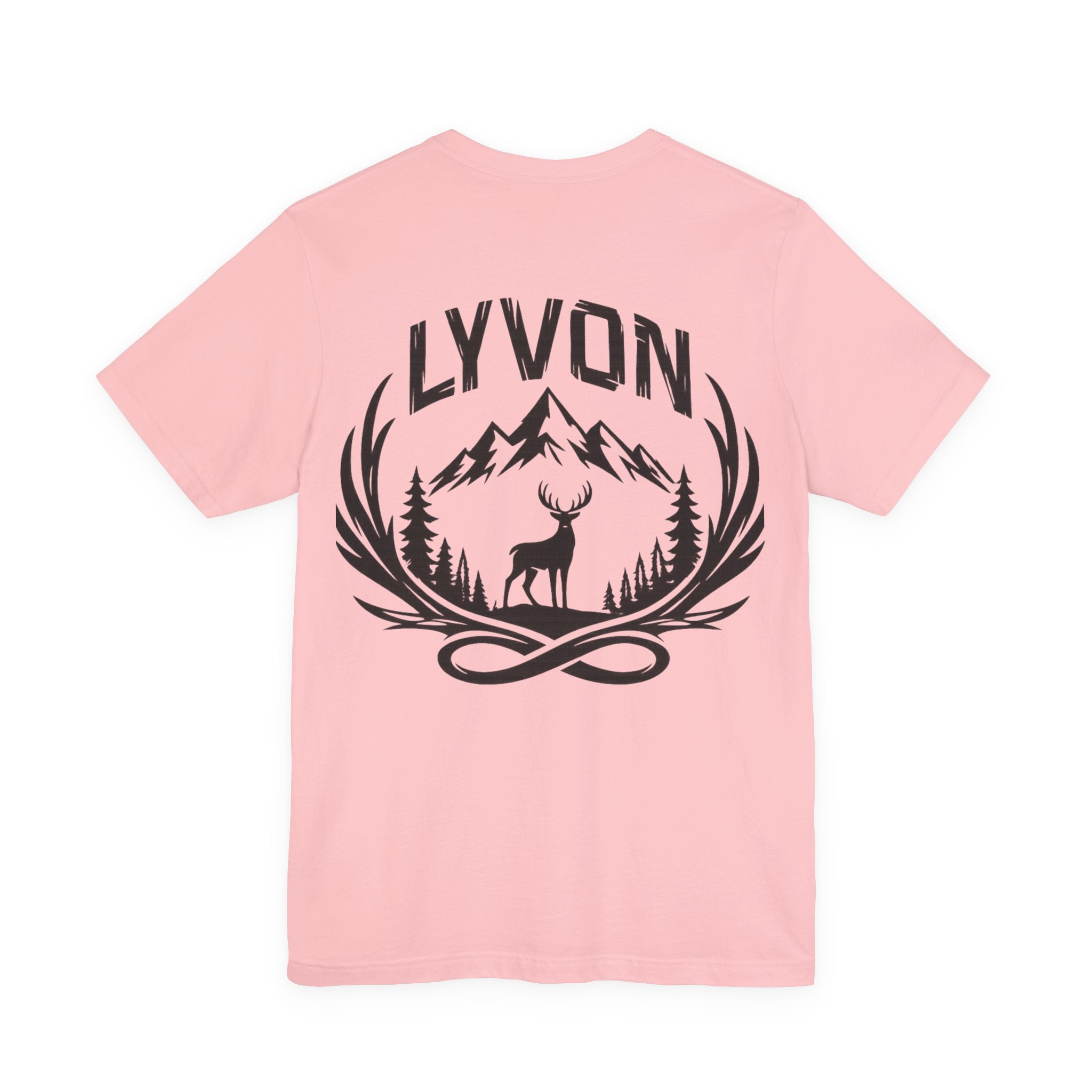 LYVON Outdoor Deer Tee — T-Shirt Graphique Montagne