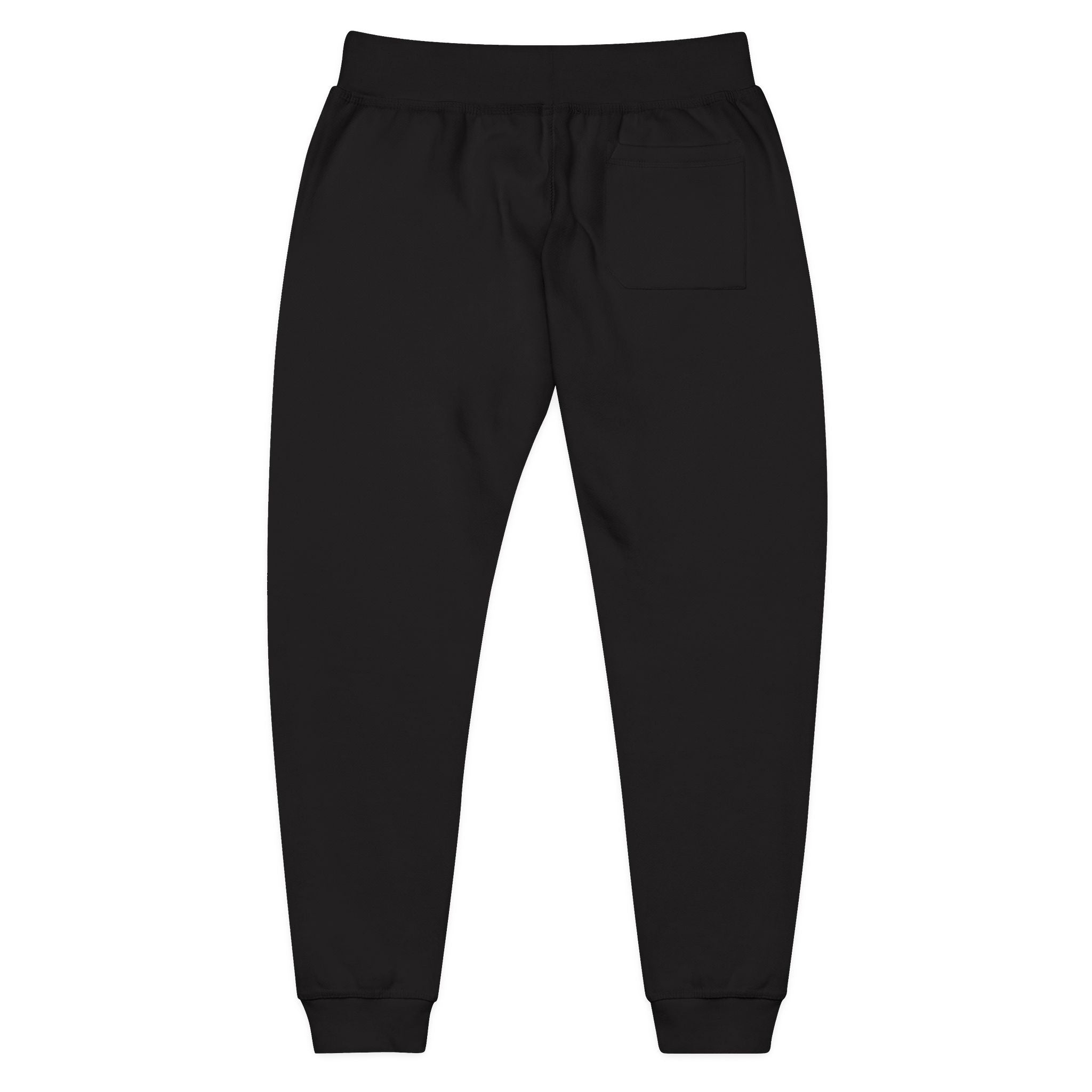 Embroidered "Loser" Fleece Sweatpants — Cozy White Joggers