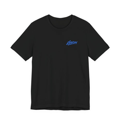 Lyvon Script Logo Tee — Retro Skate Graphic T-Shirt
