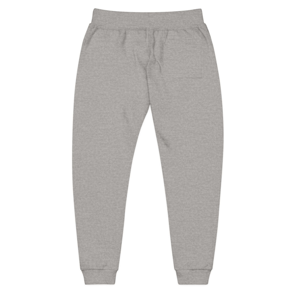 Embroidered "Loser" Fleece Sweatpants — Cozy White Joggers